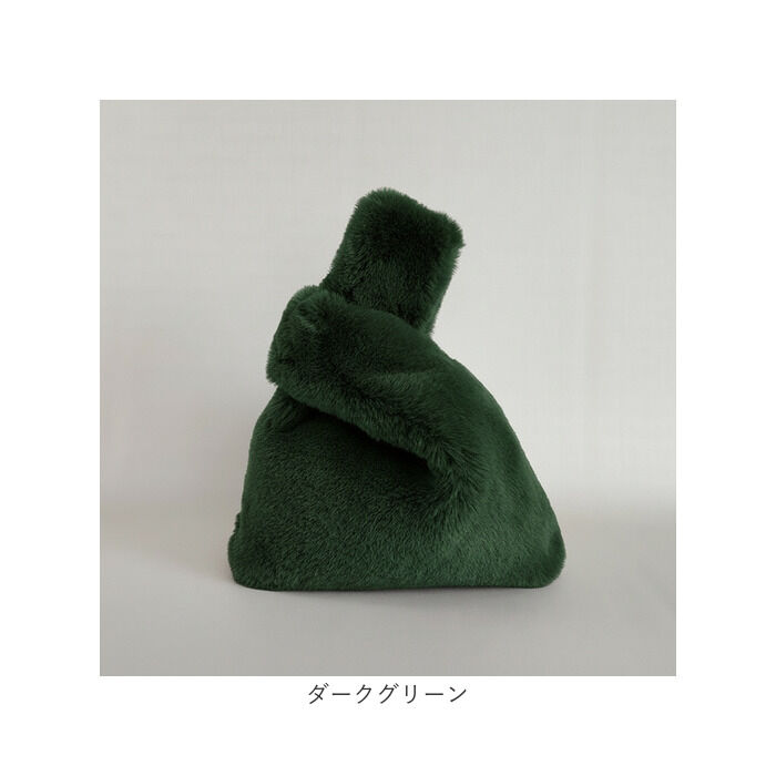 BACKYARD FAMILY「ファー ハンドバッグ 通販 ハンドバック ファーバッグ ファーバック レディース モコモコバッグ」|ハンドバッグ|