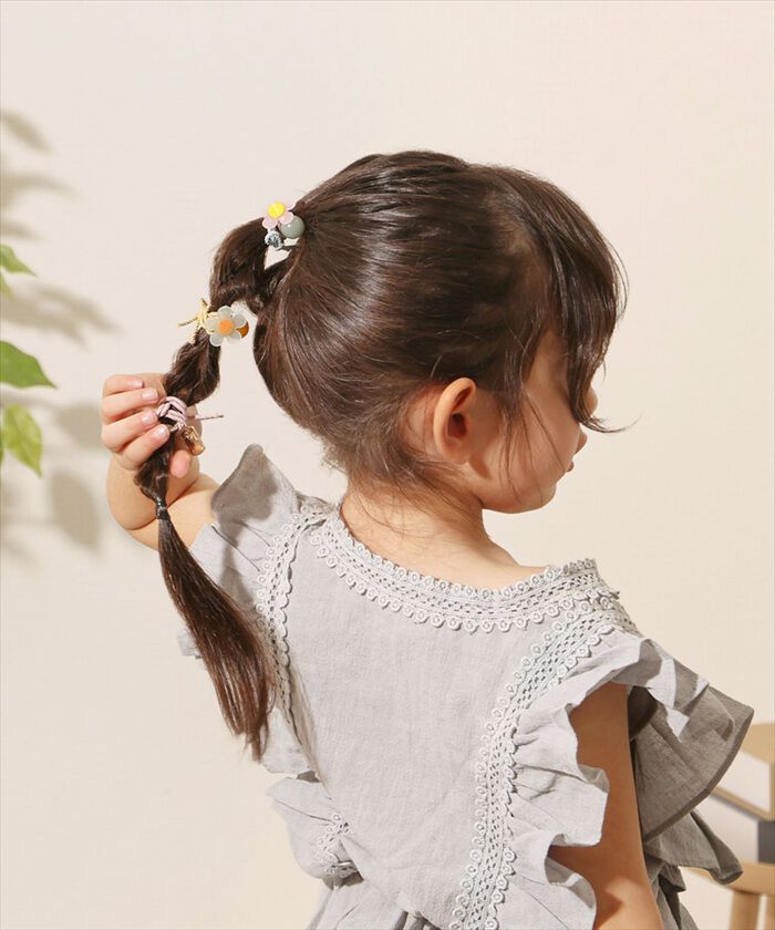 BACKYARD FAMILY「Rora ヘアゴム 5個セット キッズ 通販 ブレンダ 髪ゴム 髪飾り 髪どめ 髪留め」|ヘアゴム・シュシュ|