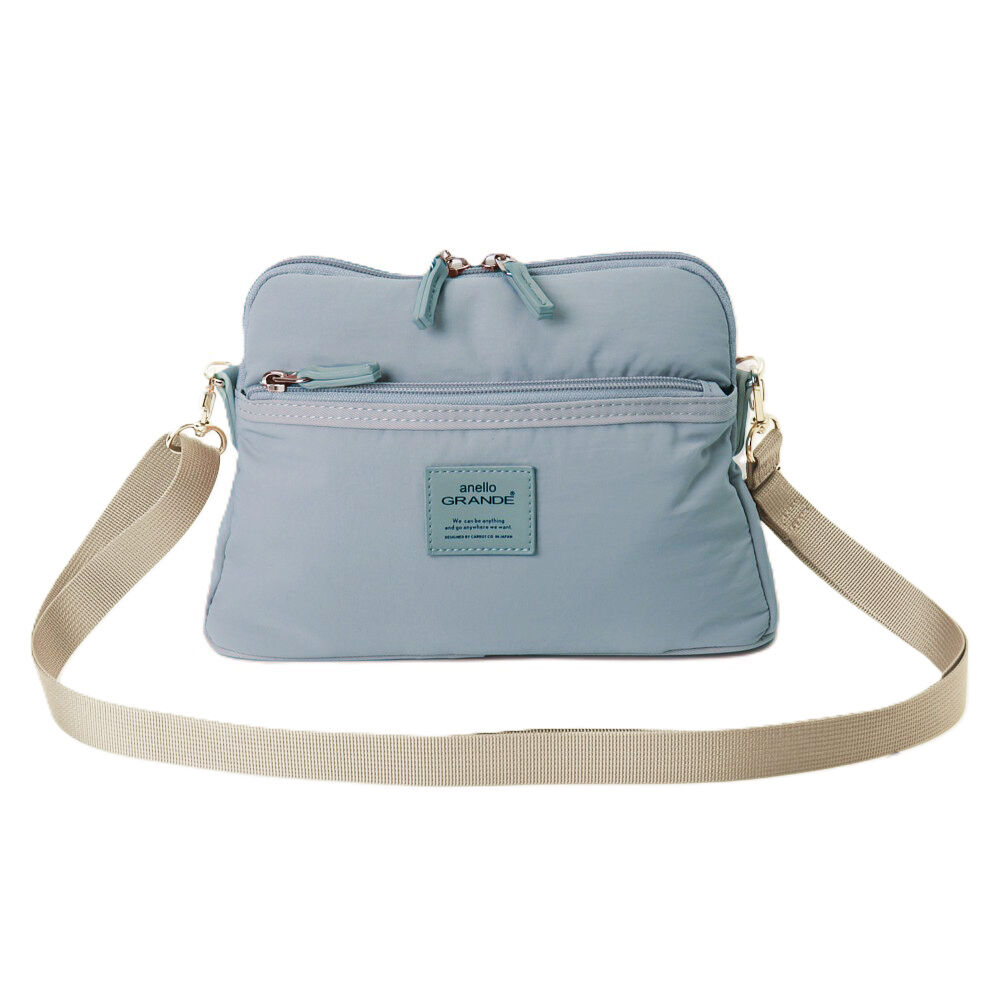 anello「anello GRANDE ショルダーバッグ GHM1061 通販 ショルダーバック ポーチ」|ショルダー・メッセンジャー|グレー1
