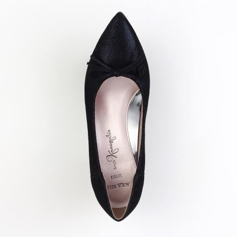 銀座かねまつ「LSBF2111METDBL　【防水】【本革】【Bウィズ】アクアベルスレンダーパンプス」|パンプス|