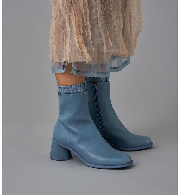 CAMPER「[カンペール] KIARA / アンクルブーツ」|ロングブーツ|グレー