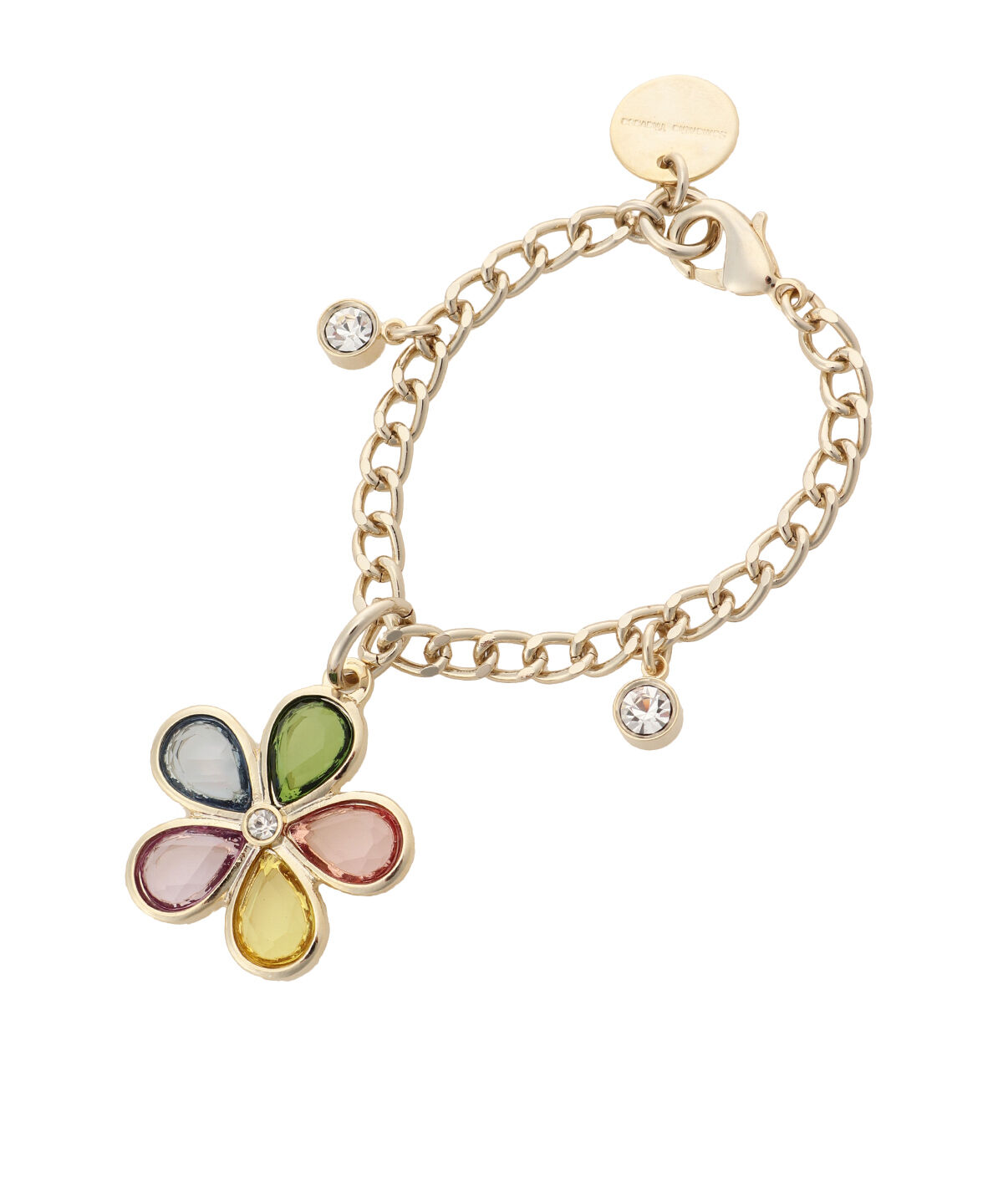 Samantha Thavasa「レインボーカラー フラワーバッグチャーム」|チャーム・キーホルダー|マルチカラー