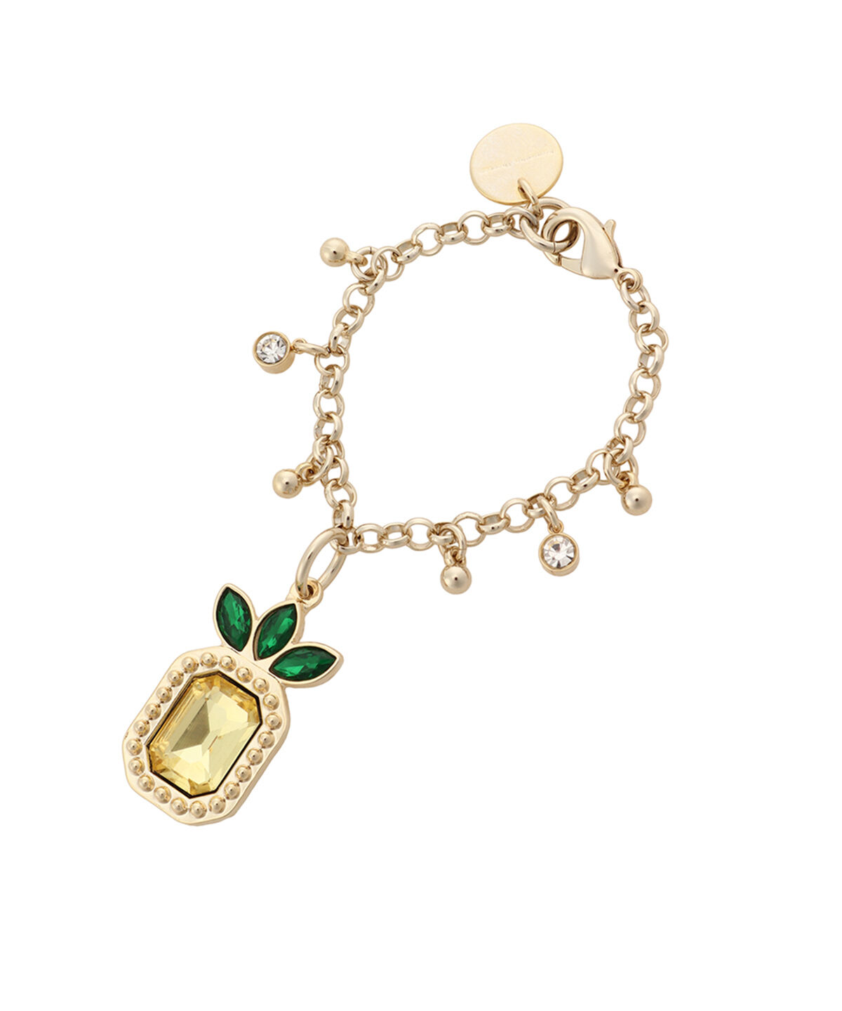 Samantha Thavasa「フルーツモチーフバッグチャーム」|チャーム・キーホルダー|イエロー