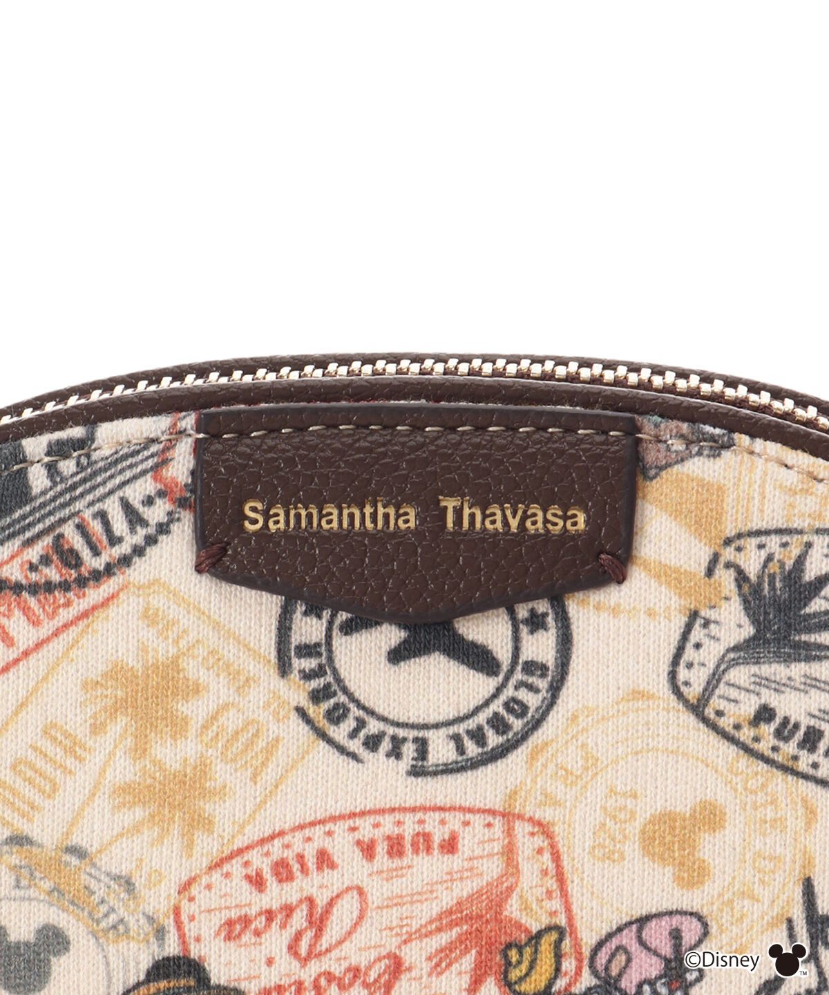 Samantha Thavasa「「ミッキー＆ミニー」TRAVELコレクション ポーチ」|ポーチ|
