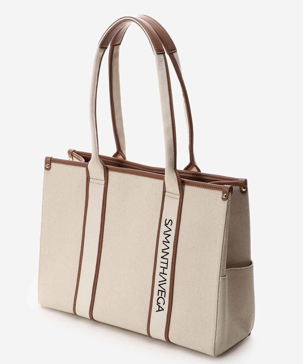 Samantha Vega「ロゴテープキャンバスA4トートバッグ」|トートバッグ|