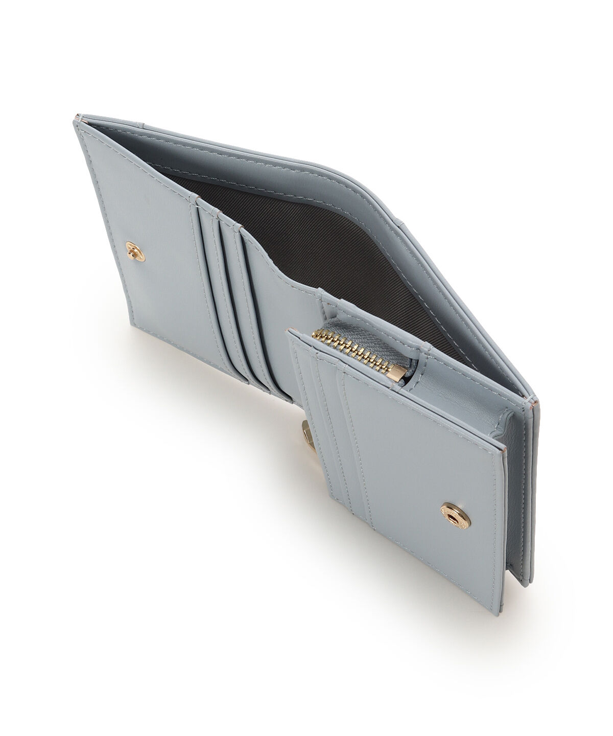 Samantha Vega「ロゴ金具折財布」|財布|