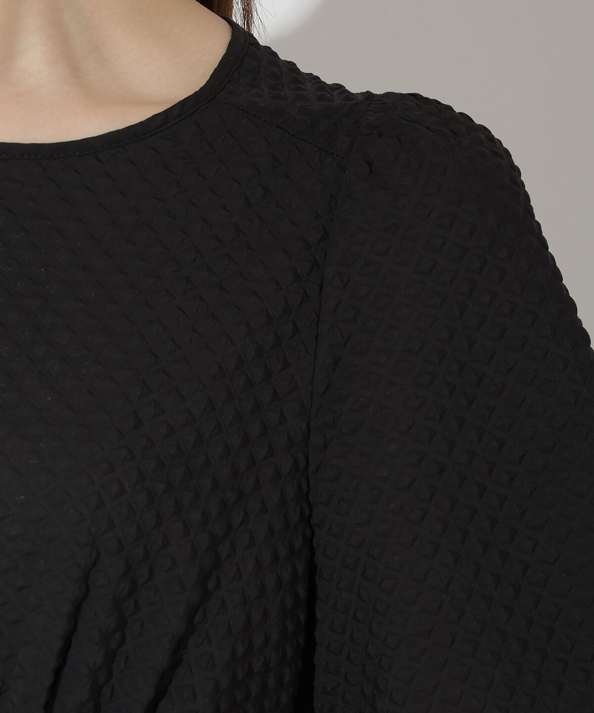 アンドクチュール「キルトジャガードバックシャンワンピース」|ワンピース|