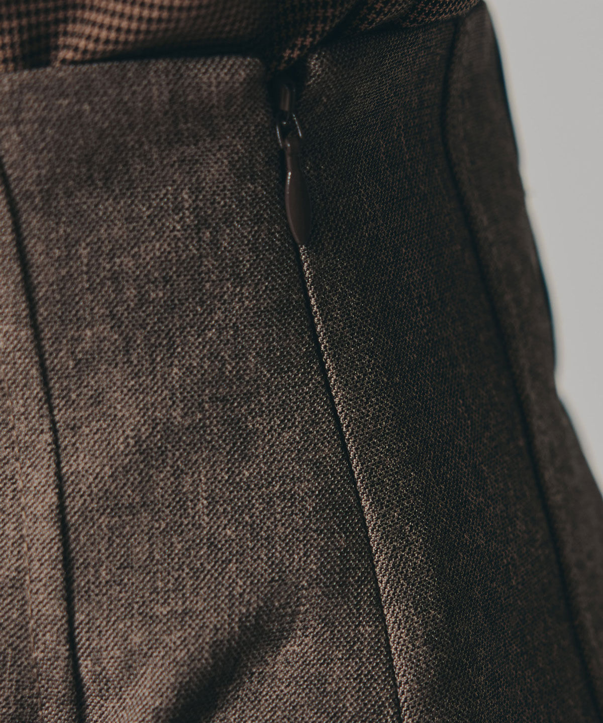 REDYAZEL「バイカラーアシメプリーツミニスカート」|フレア|