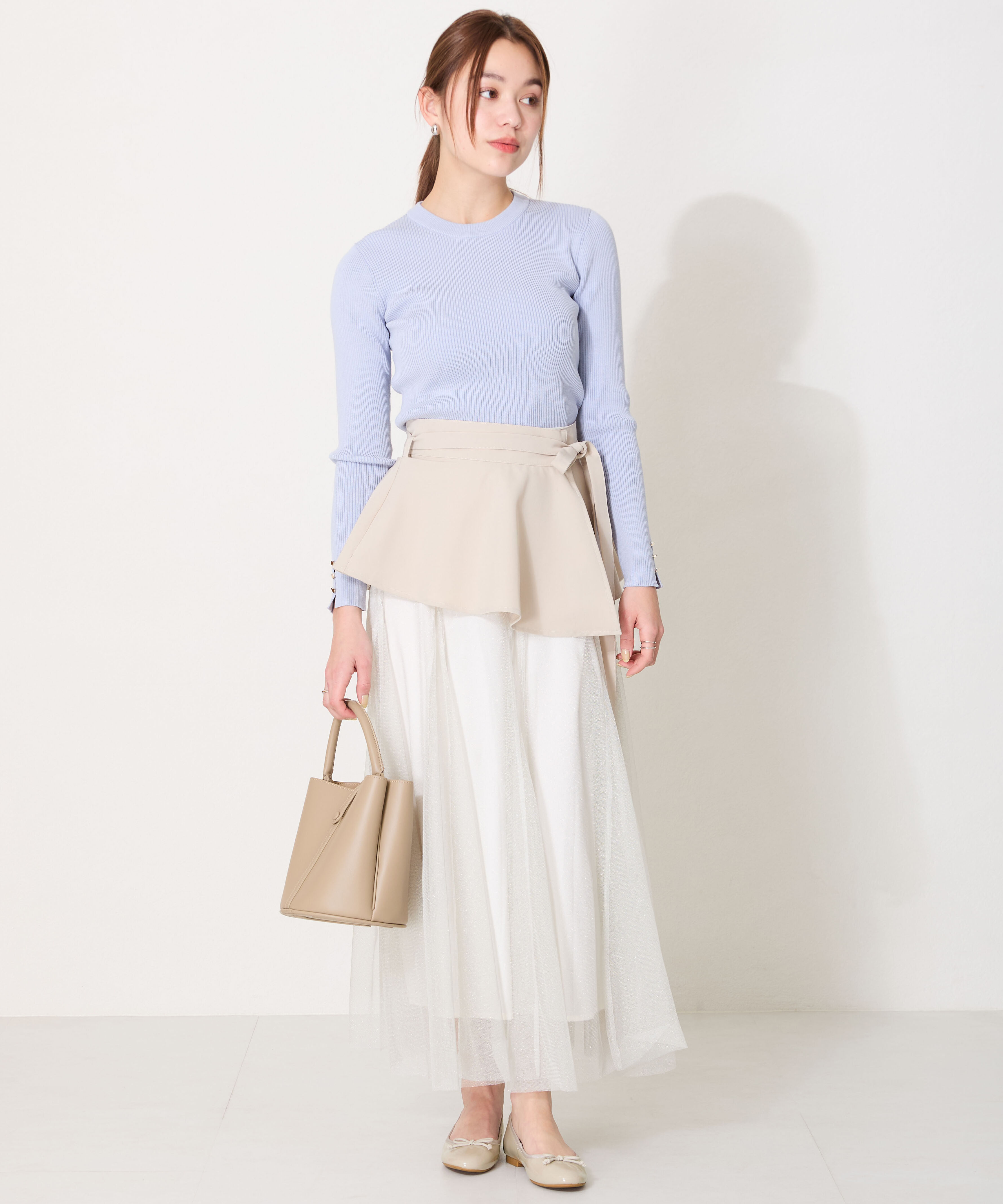 ORiental TRaffic「【 WEB限定 /累計7万足突破】 バレエシューズ /R-4006 パンプス フラット 厚手クッション エナメル」|パンプス|