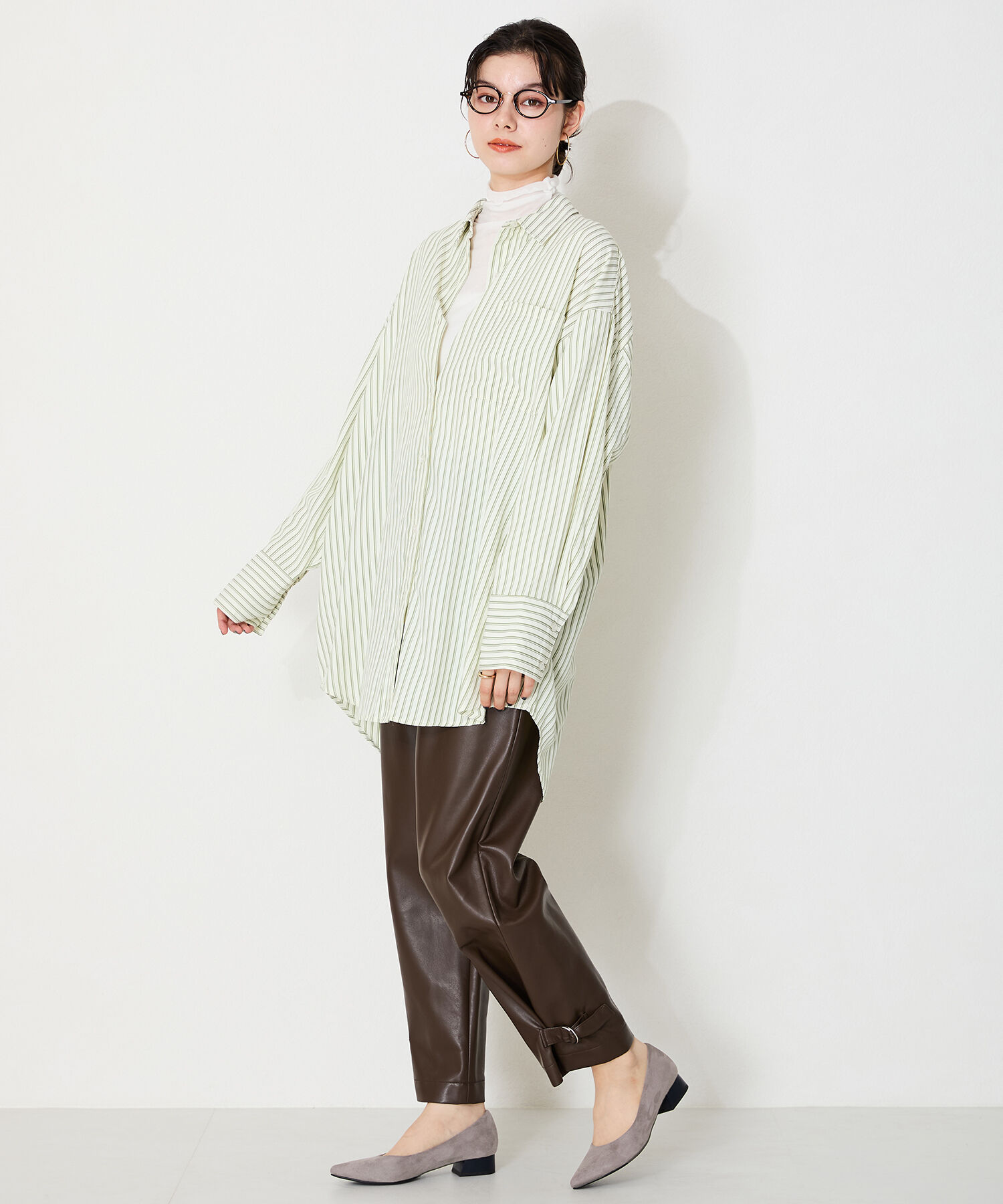 WA Oriental TRaffic「【追加】バイカラーポインテッドトゥパンプス/42302 トレンド　人気 オフィスカジュアル」|パンプス|