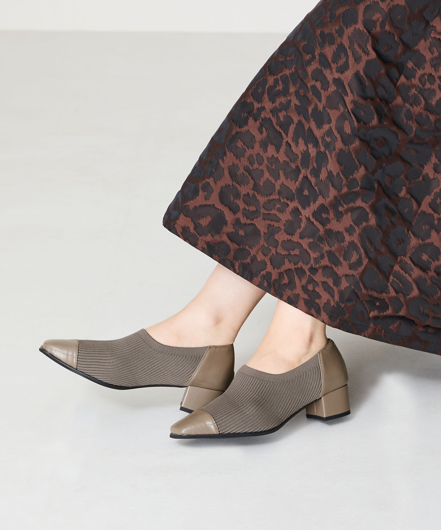 WA Oriental TRaffic「甲深ニットドッキングパンプス/42309」|パンプス|