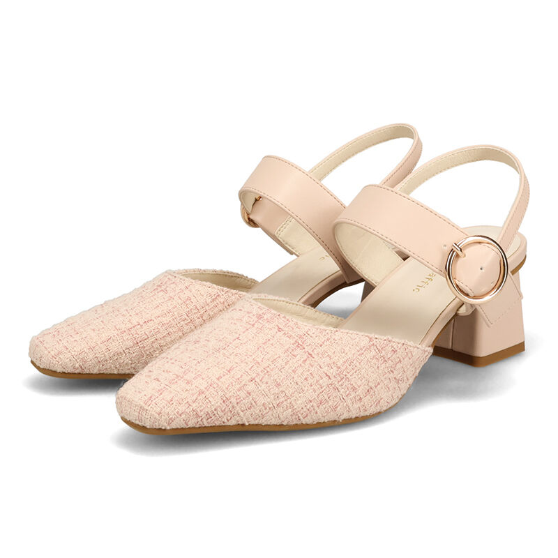 ORiental TRaffic「●2026春夏新作●ラウンドバックルセパレートパンプス/61122」|パンプス|