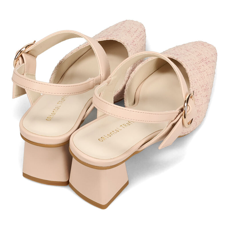 ORiental TRaffic「●2026春夏新作●ラウンドバックルセパレートパンプス/61122」|パンプス|