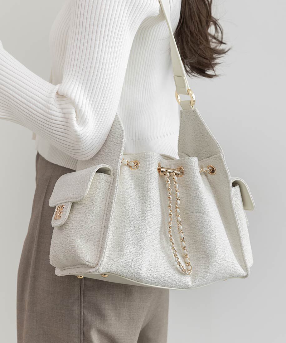  「巾着デザインショルダーバッグ」|ショルダー・メッセンジャー|