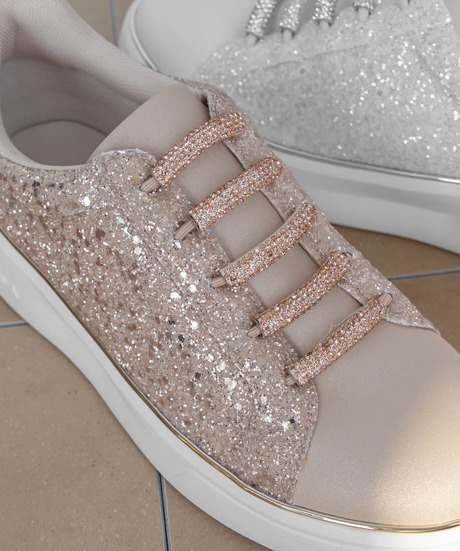  「ビジューパーツグリッタースニーカー」|スニーカー|