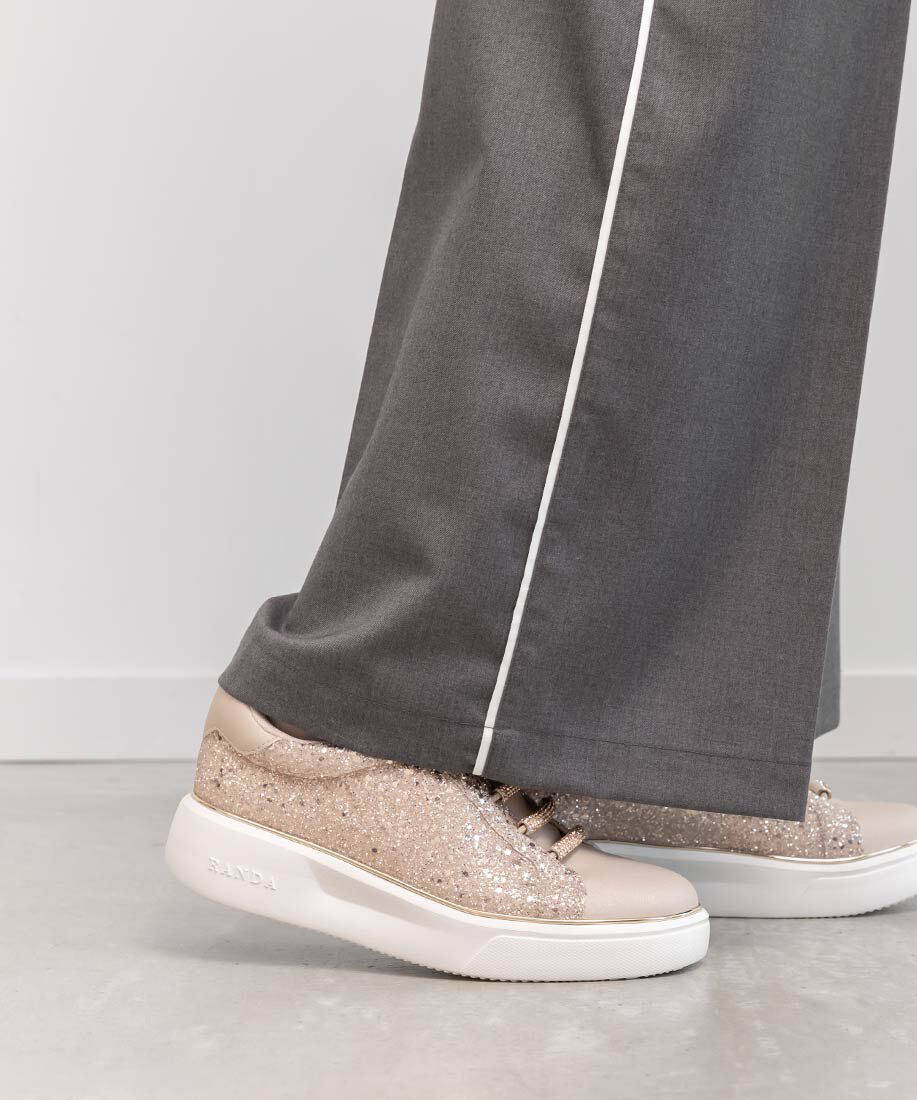  「ビジューパーツグリッタースニーカー」|スニーカー|