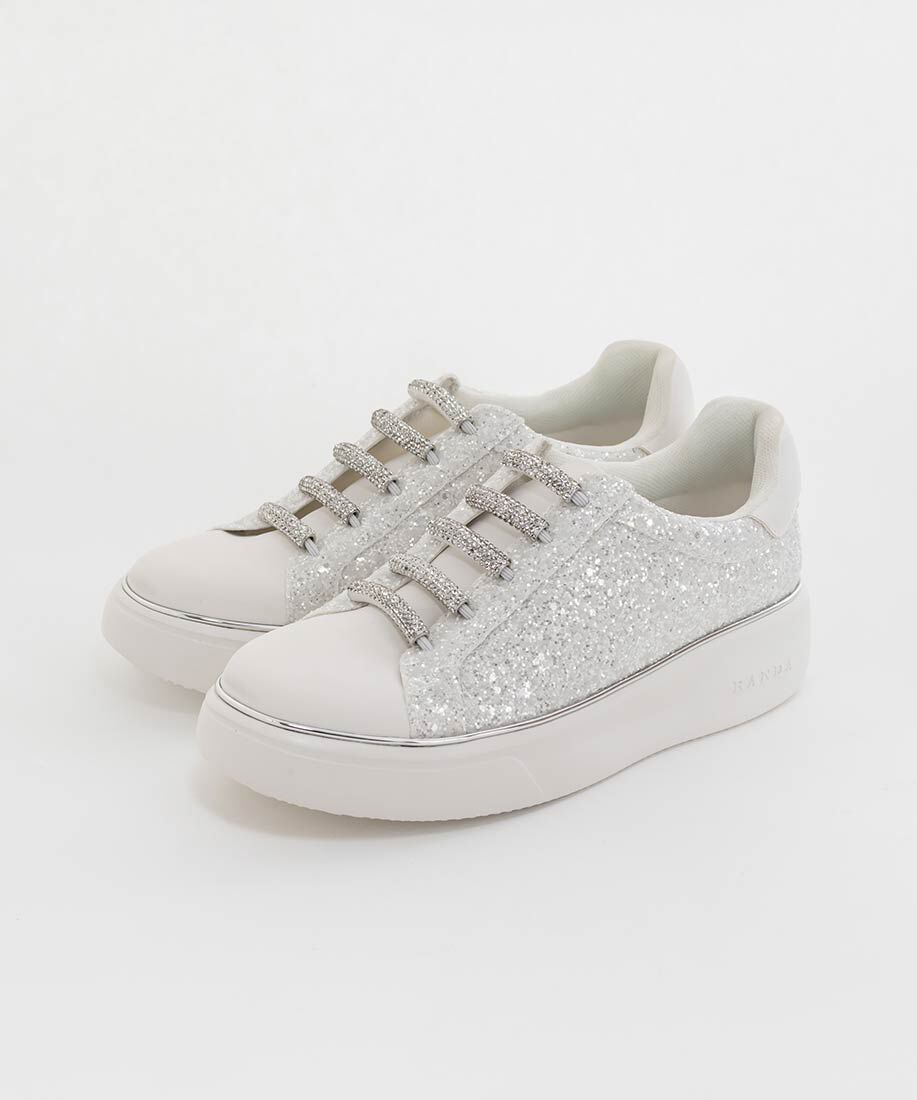  「ビジューパーツグリッタースニーカー」|スニーカー|