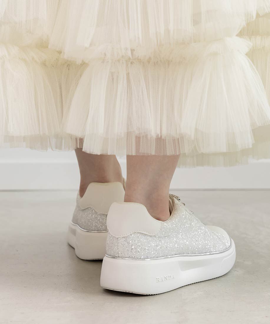  「ビジューパーツグリッタースニーカー」|スニーカー|