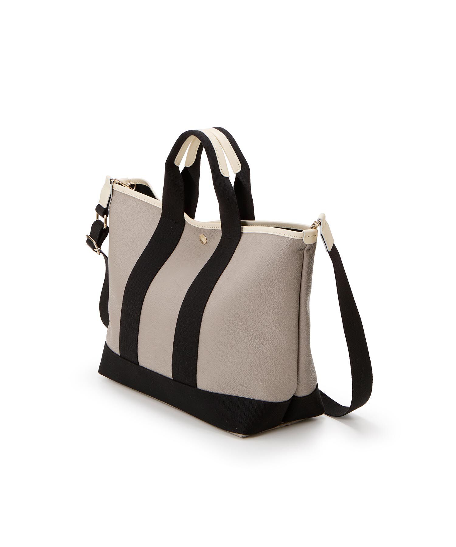 TOPKAPI BREATH「【Breath TOPKAPI】SCOTCH GRAIN スコッチグレイン ショルダー付き A4 トート バッグ」|トートバッグ|