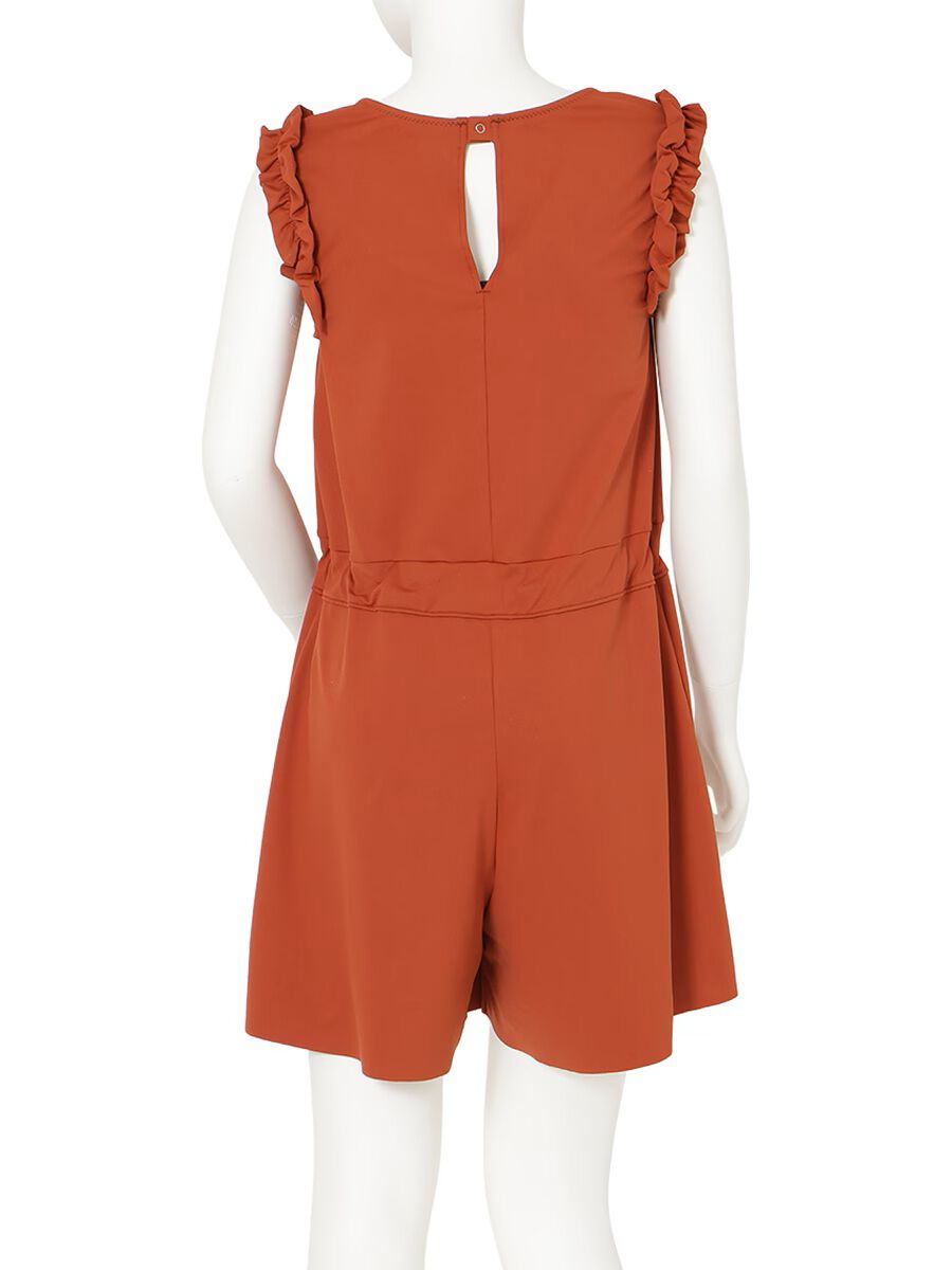 Riberce「UVカットフリルオールインワン水着」|コンビネゾン|