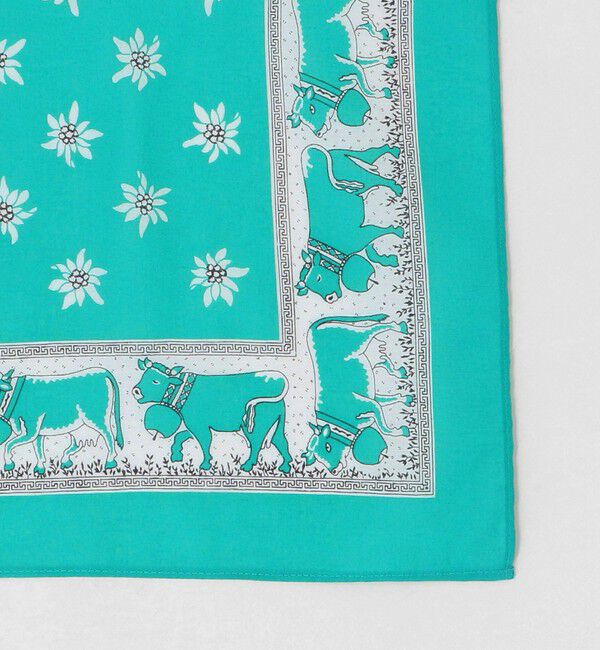 UNITED ARROWS「＜GLARNER TUECHLI＞ Cowbell/カウベル ハンカチ」|ハンカチ|