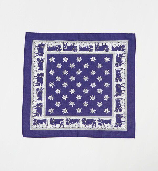 UNITED ARROWS「＜GLARNER TUECHLI＞ Cowbell/カウベル ハンカチ」|ハンカチ|