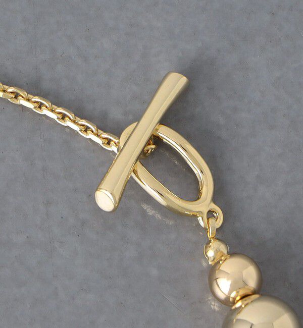 UNITED ARROWS「メタルボール 2WAY ネックレス」|ネックレス|