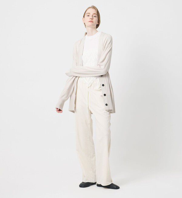 AEWEN MATOPH「＜AEWEN MATOPH＞ウエストタックニットカーディガン ‐ウォッシャブル‐」|カーディガン|