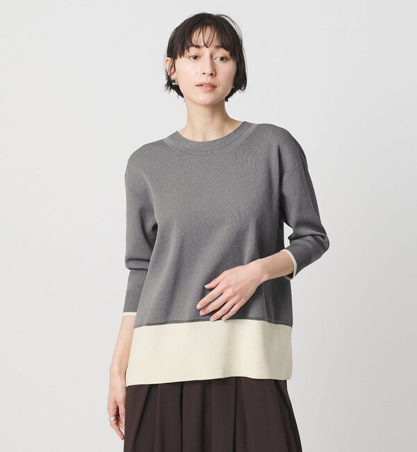 UNITED ARROWS「ミニマル 2WAY ニット ‐ウォッシャブル‐」|ニット・セーター|