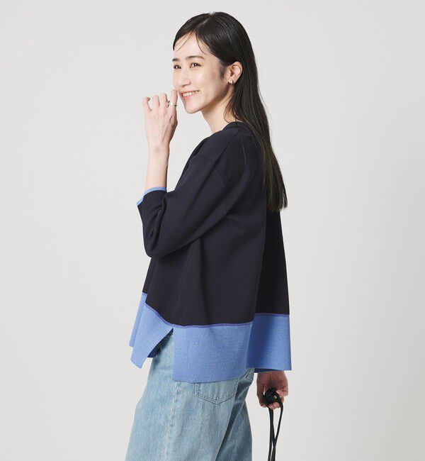 UNITED ARROWS「ミニマル 2WAY ニット ‐ウォッシャブル‐」|ニット・セーター|