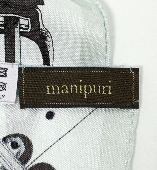 UNITED ARROWS「＜manipuri＞SILK 88&times;88 スカーフ 26SS」|バンダナ・スカーフ|