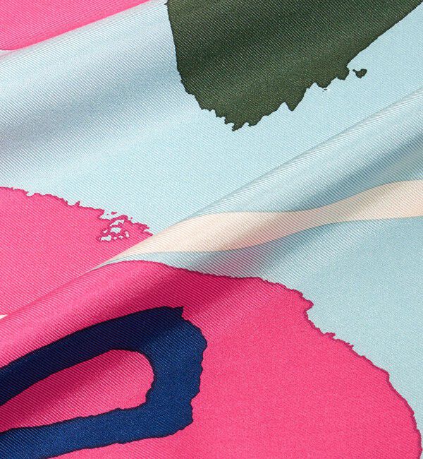 UNITED ARROWS「＜manipuri＞SILK 88&times;88 スカーフ 26SS」|バンダナ・スカーフ|