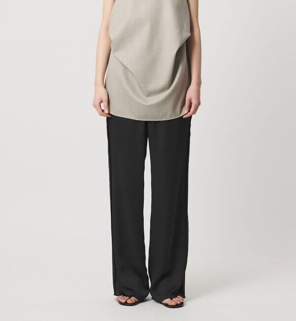 AEWEN MATOPH「＜AEWEN MATOPH＞サテンメローイージーパンツ ‐ ウォッシャブル ‐」|チノ|