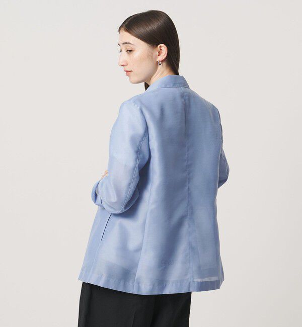 UNITED ARROWS「シアー テーラードジャケット ‐ウォッシャブル‐」|テーラードジャケット|