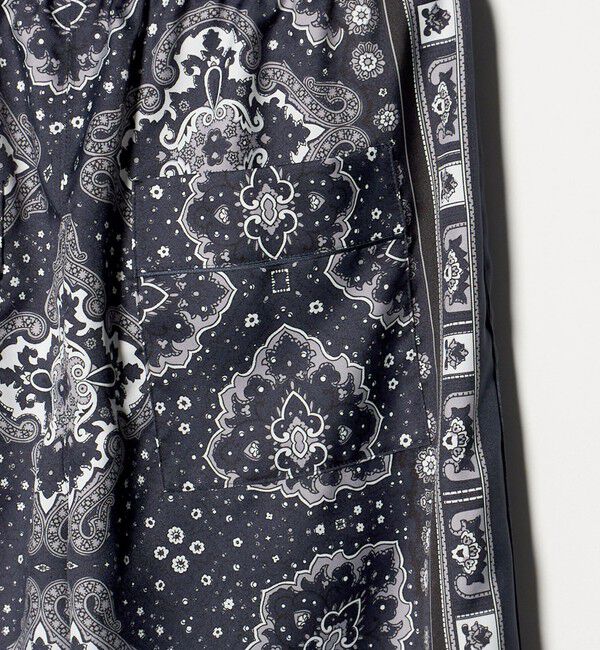 UNITED ARROWS「スカーフ プリント イージーパンツ ‐ウォッシャブル‐」|その他|