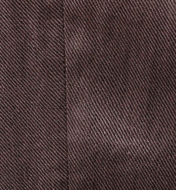 UNITED ARROWS「リネン ツイル １プリーツ リラックス テーパード イージースラックス」|スラックス|