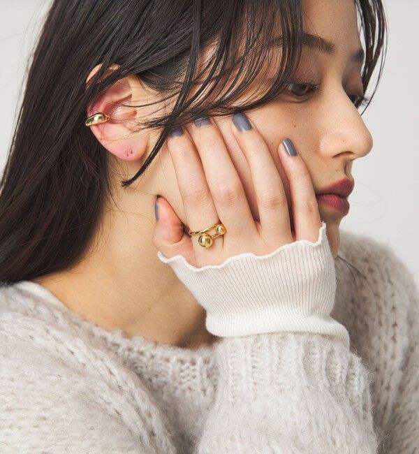 UNITED ARROWS green label relaxing「【WEB限定】ボール モチーフ リング」|リング|