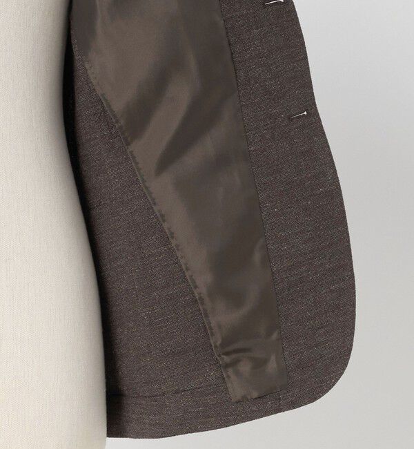 UNITED ARROWS green label relaxing「WO/LI ピンヘッド 2B RG ジャケット」|テーラードジャケット|