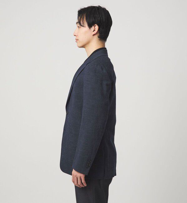 UNITED ARROWS green label relaxing「WO/LI ピンヘッド 2B RG ジャケット」|テーラードジャケット|