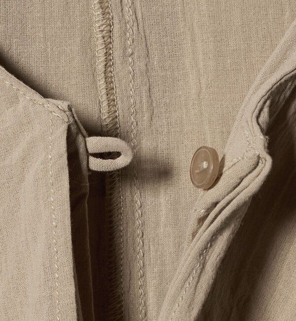 UNITED ARROWS green label relaxing「100/2 ラッフルカラー ブラウス」|シャツ・ブラウス|