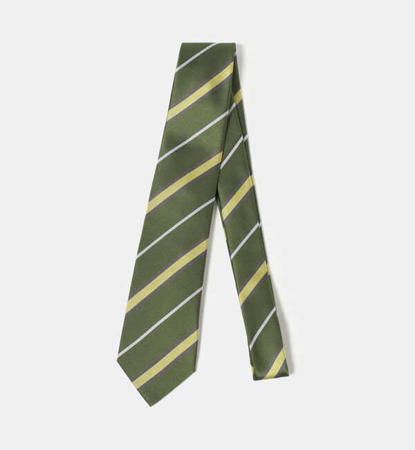 UNITED ARROWS green label relaxing「GLR シルク3 8.0cm ストライプ3 ネクタイ」|ネクタイ・蝶ネクタイ|