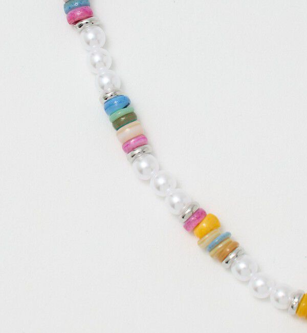 UNITED ARROWS green label relaxing「ミックスパーツ ネックレス」|ネックレス|