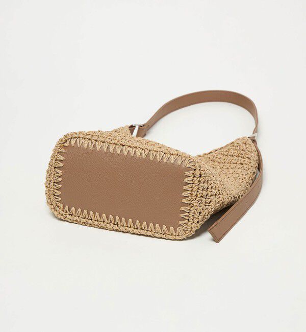 UNITED ARROWS green label relaxing「ペーパーコード ショルダーバッグ」|かごバッグ|