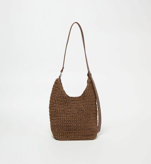 UNITED ARROWS green label relaxing「ペーパーコード ショルダーバッグ」|かごバッグ|