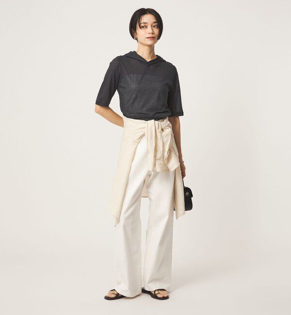 UNITED ARROWS green label relaxing「【別注】＜Plus by ONIT＞フード カットソー」|Tシャツ・カットソー|