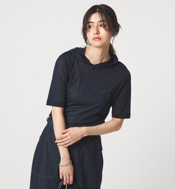 UNITED ARROWS green label relaxing「【別注】＜Plus by ONIT＞フード カットソー」|Tシャツ・カットソー|