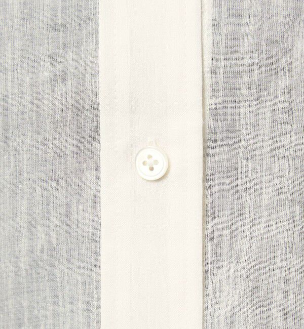 UNITED ARROWS green label relaxing「［size SHORTあり］ラミーライク シャツ 通気性」|シャツ・ブラウス|