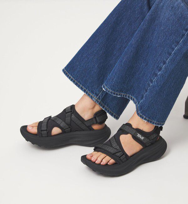UNITED ARROWS green label relaxing「【WEB限定】＜TEVA＞アベントレイル アールツーティー サンダル」|サンダル|BLACK
