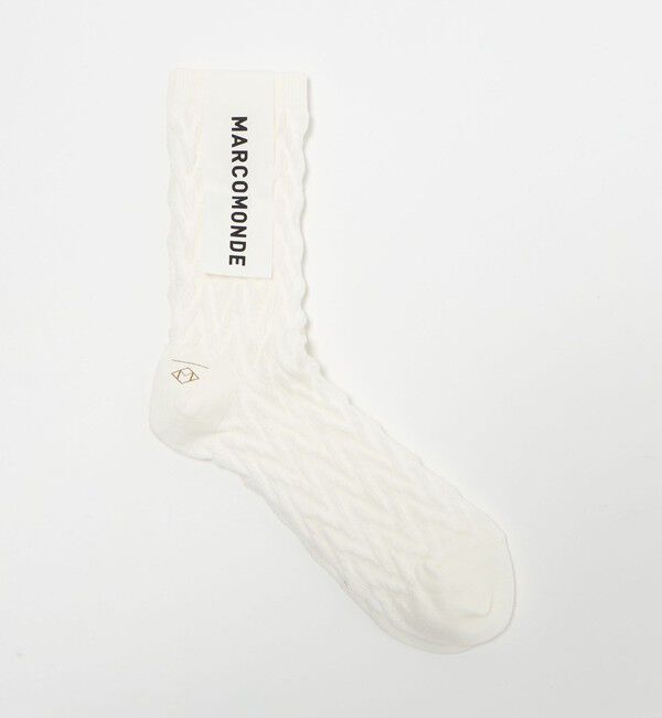 UNITED ARROWS green label relaxing「＜MARCOMONDE＞ソックス」|ソックス|WHITE