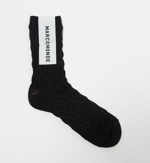 UNITED ARROWS green label relaxing「＜MARCOMONDE＞ソックス」|ソックス|BLACK